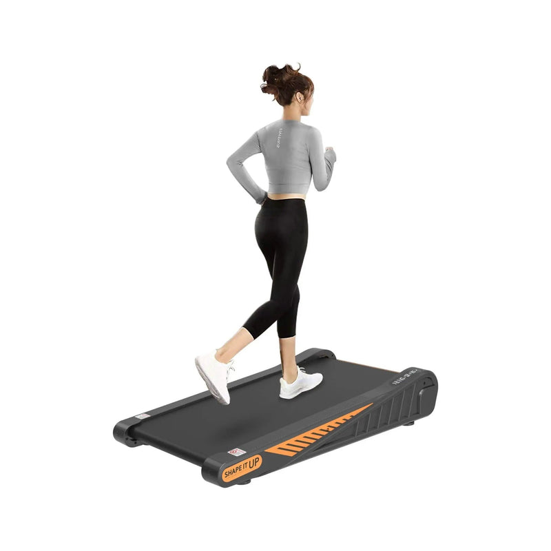 Rovix Portable Compact 2HP Under Desk Treadmill With Safety Key And Wheels for Home And Office Workouts (SAK72810) by SAKSBY WHOLESALE