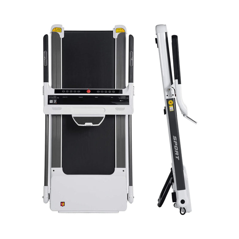 Rovix Portable Compact Home Cardio Fitness Treadmill With 3.5HP Electric Motor & Bluetooth Speakers (SAK32416) by SAKSBY WHOLESALE