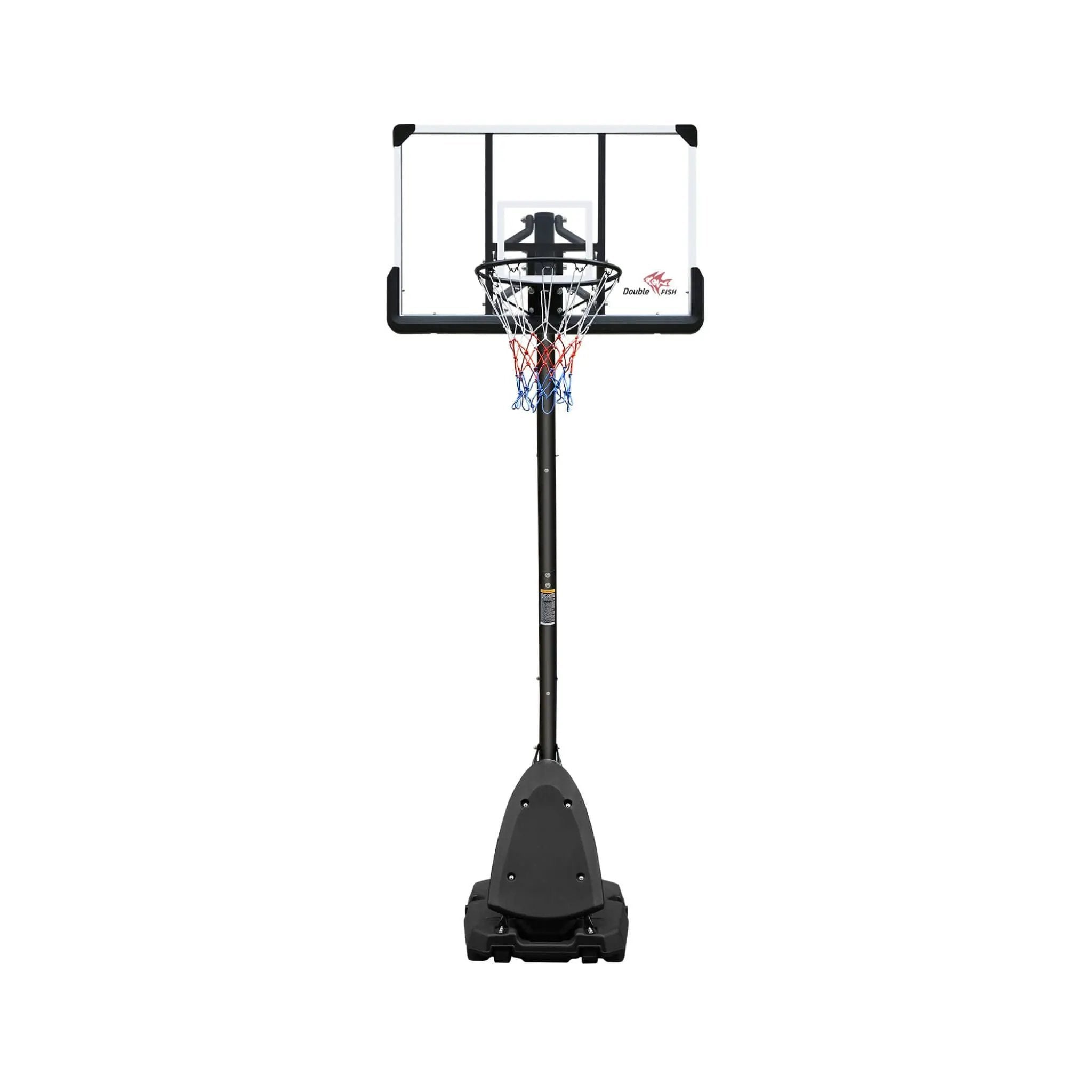 Portable Outdoor All-Weather Height Adjustable Basketball Hoop With 44-Inch Backboard And Wheels, 10FT (SAK58741) by SAKSBY WHOLESALE