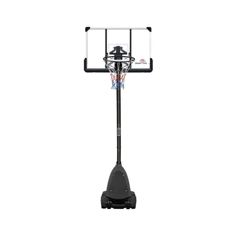 Portable Outdoor All-Weather Height Adjustable Basketball Hoop With 44-Inch Backboard And Wheels, 10FT (SAK58741) by SAKSBY WHOLESALE
