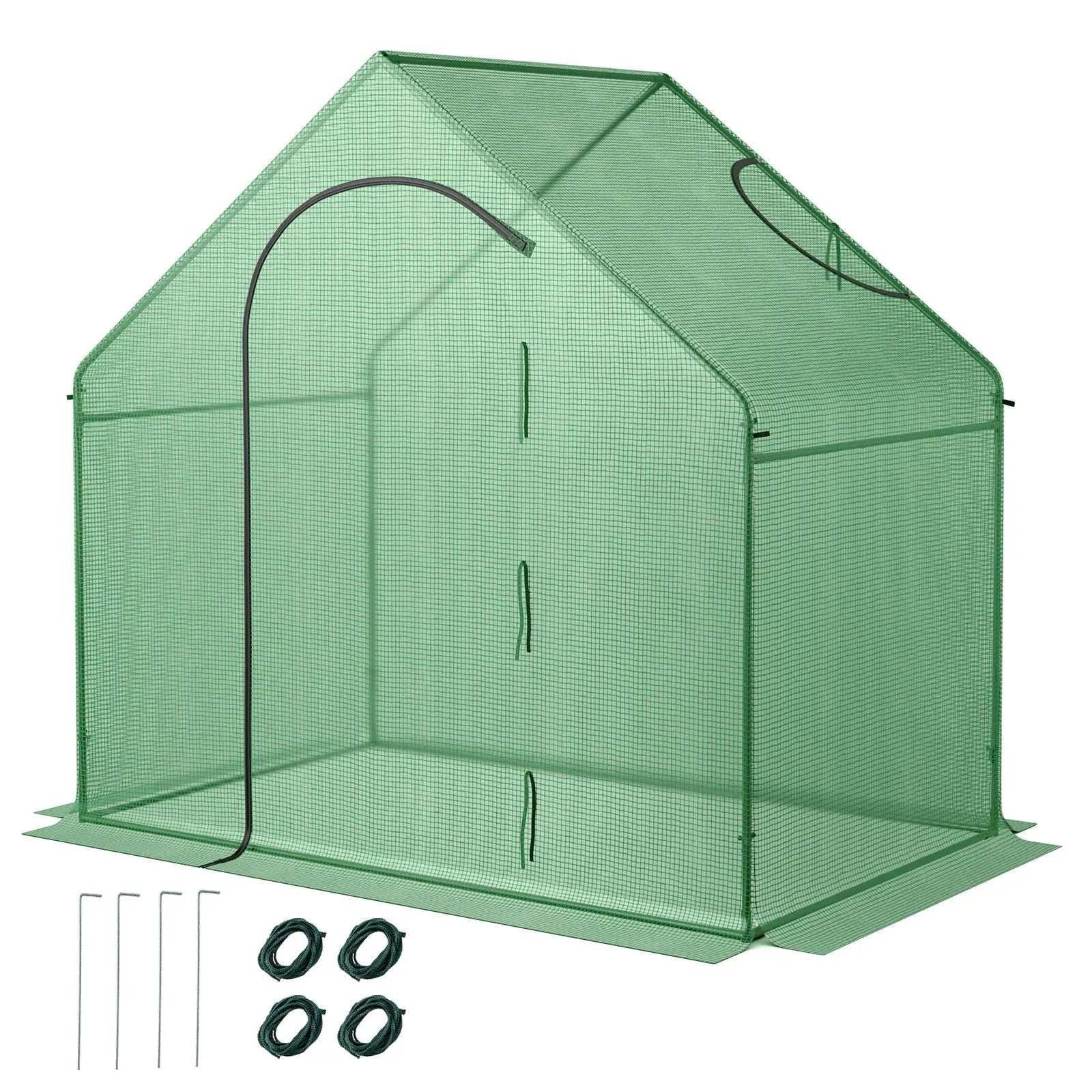 Portable Outdoor Warm House with PE Cover and Roll-up Zippered Door by DirectDeals