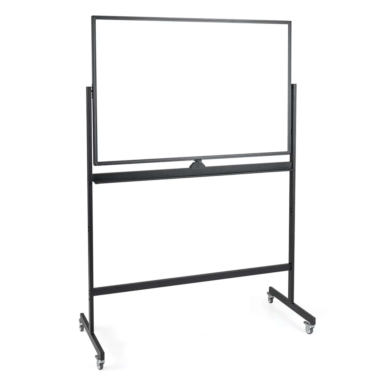 32 x 47 Inch Portable Rolling White Board-Black by DirectDeals