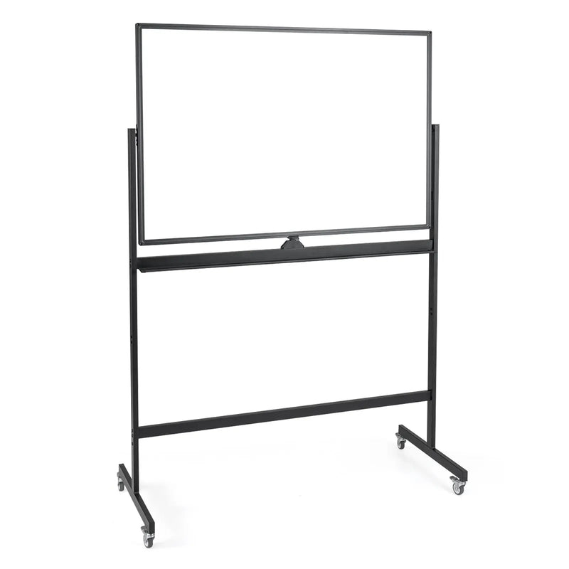 32 x 47 Inch Portable Rolling White Board-Black by DirectDeals
