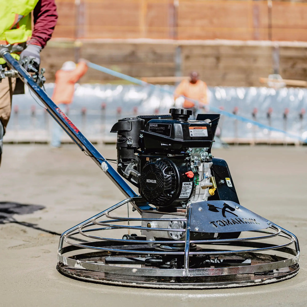 Heavy-Duty Float Pan for Concrete Power Trowels – Premium Steel for Concrete Finishing, photo 2 of 5
