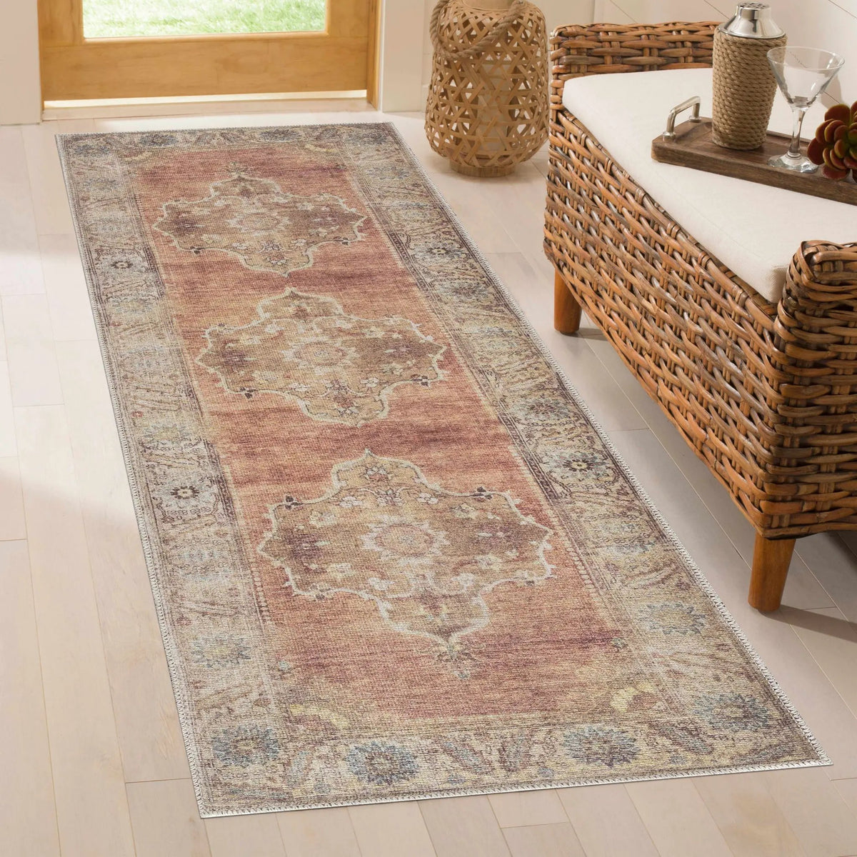 Powhatan Washable Area Rug, installed in a room 2
