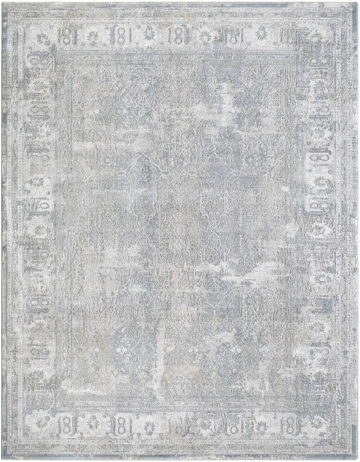 Pryce Blue Gray Thick Luxe Boutique Rug