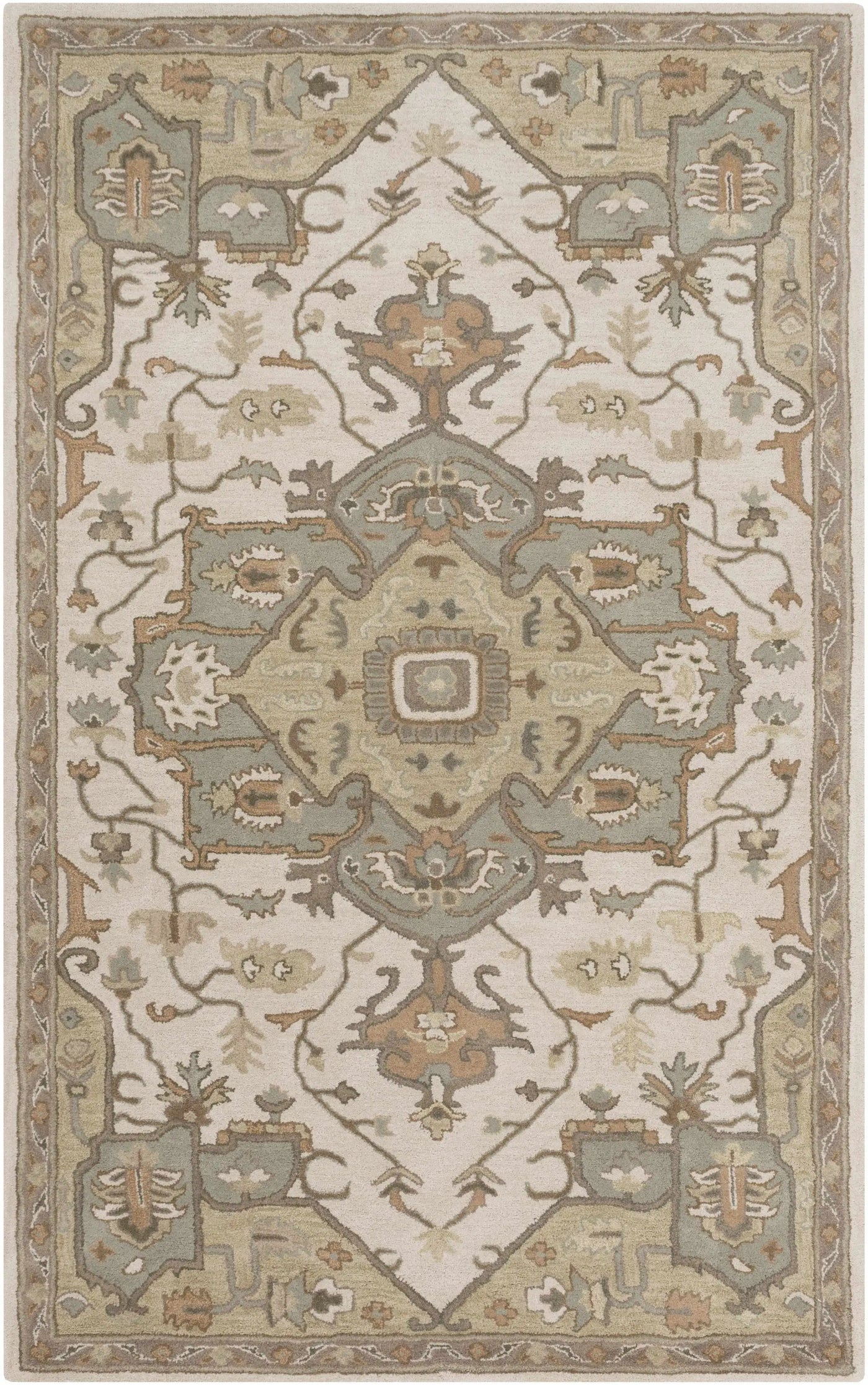 Broomfield Hand Tufted Sage 1143 Area Rug by Boutique Rugs