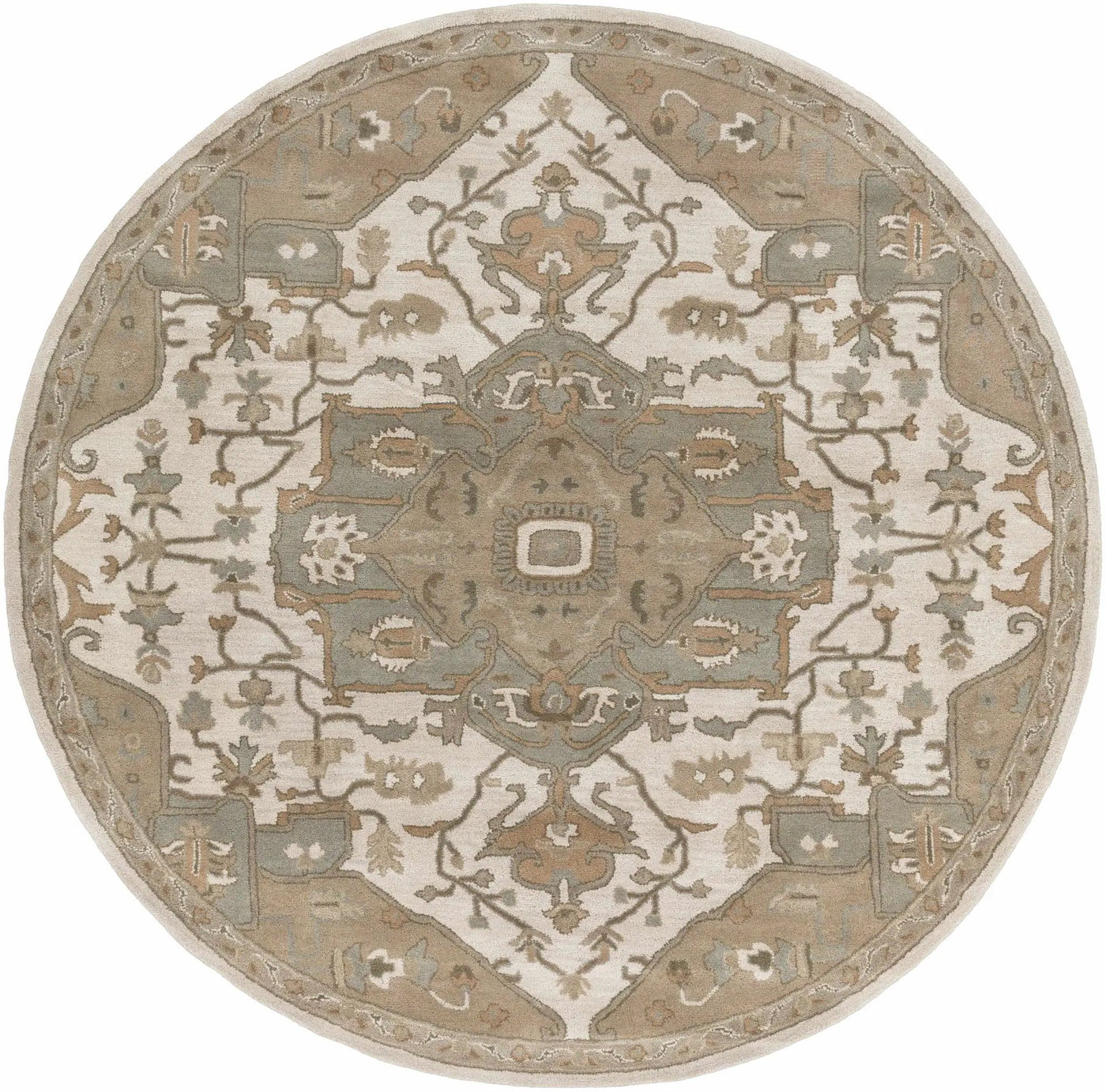 Broomfield Hand Tufted Sage 1143 Area Rug by Boutique Rugs