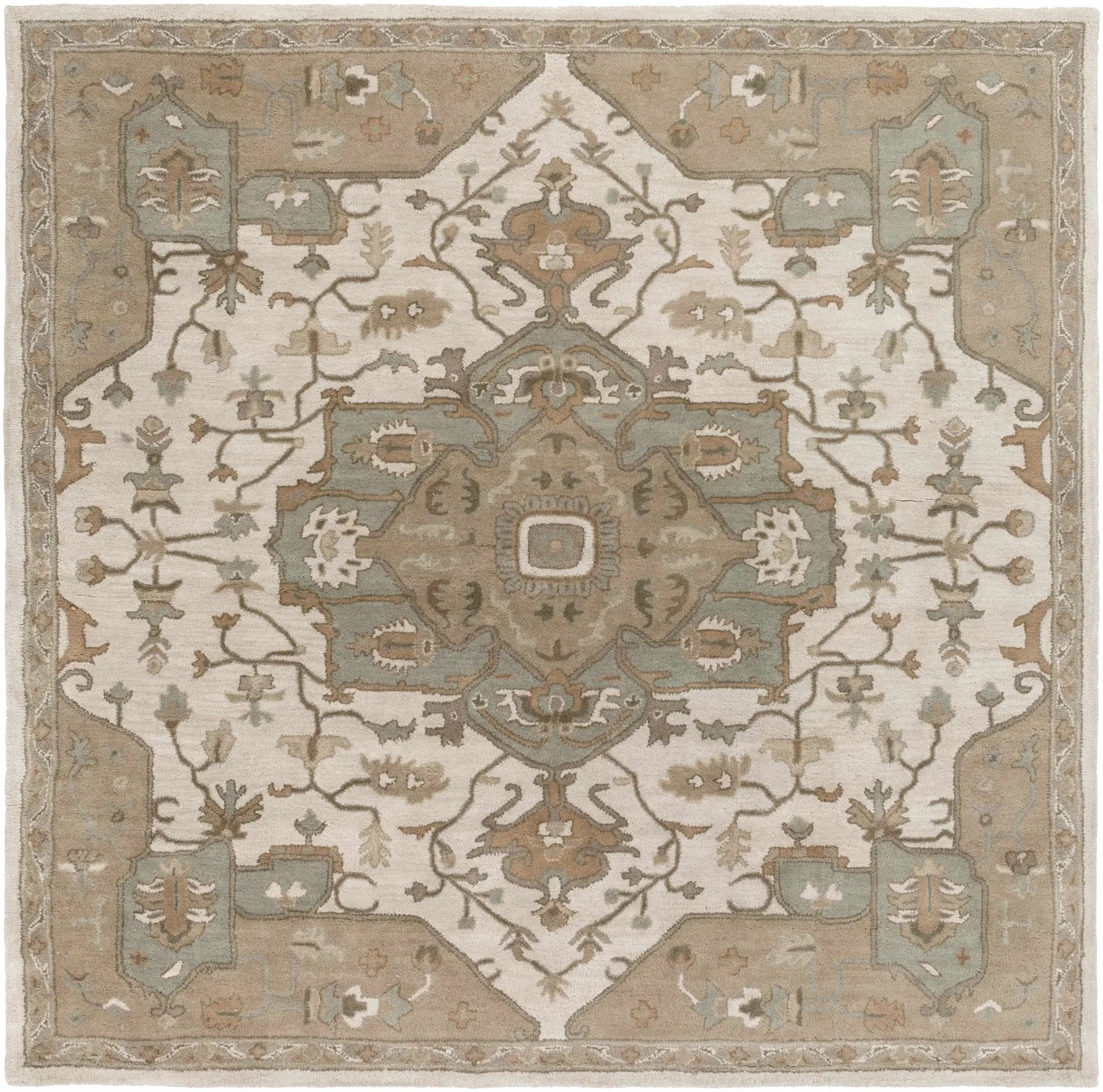 Broomfield Hand Tufted Sage 1143 Area Rug by Boutique Rugs