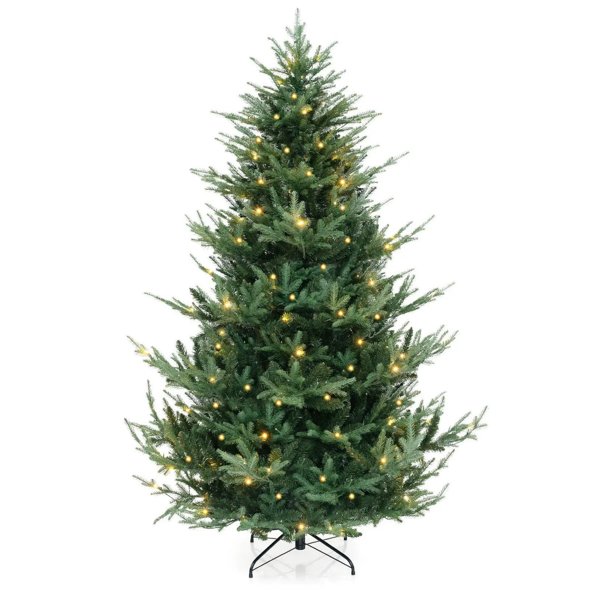 6 FT Pre-Lit Artificial Hinged Xmas Tree with 778 PVC and PE Branch Tips, photo 3 of 10