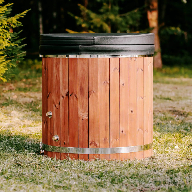 Premium 1-Person Fully-Assembled ThermoWood Cold Plunge Tub (SAK80914) by SAKSBY WHOLESALE