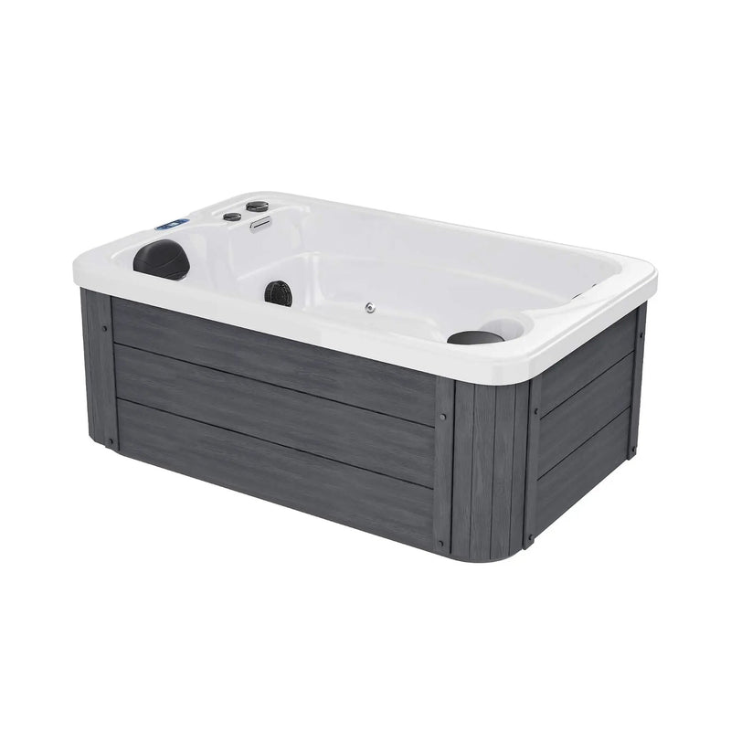 Premium 2-Person Outdoor Hot Tub W/ 15 Stainless Steel Jets (SAK92015) by SAKSBY WHOLESALE