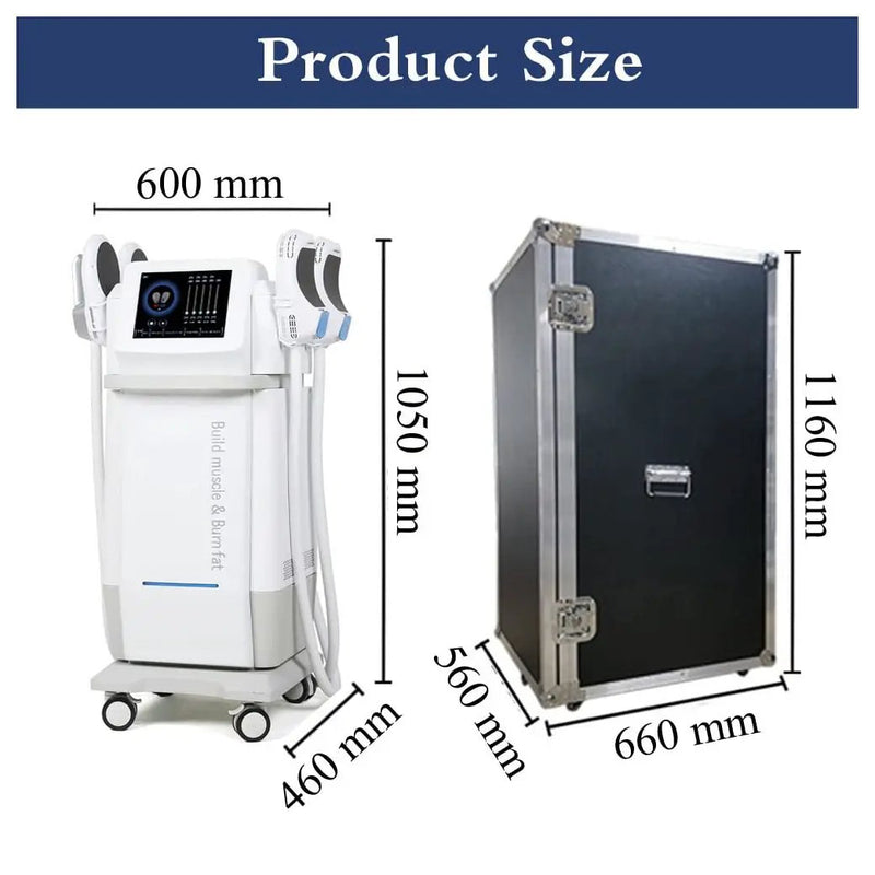Premium 4-Handle Body, Abdomen And Buttock Muscle Shaping Machine With Trolley (SAK71463) by SAKSBY WHOLESALE