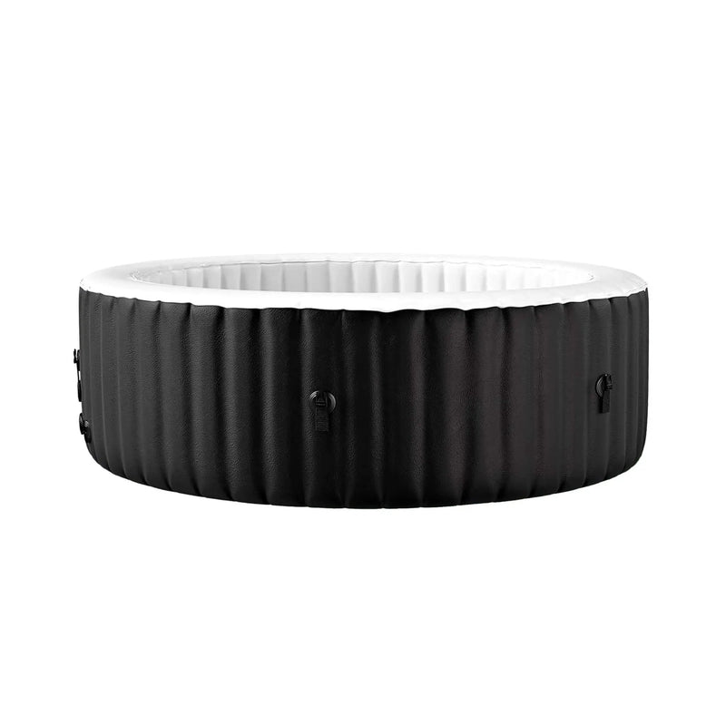 Premium Large 4-Person Inflatable Hot Tub Kit With 8-Color LED Lights (SAK20759) by SAKSBY WHOLESALE