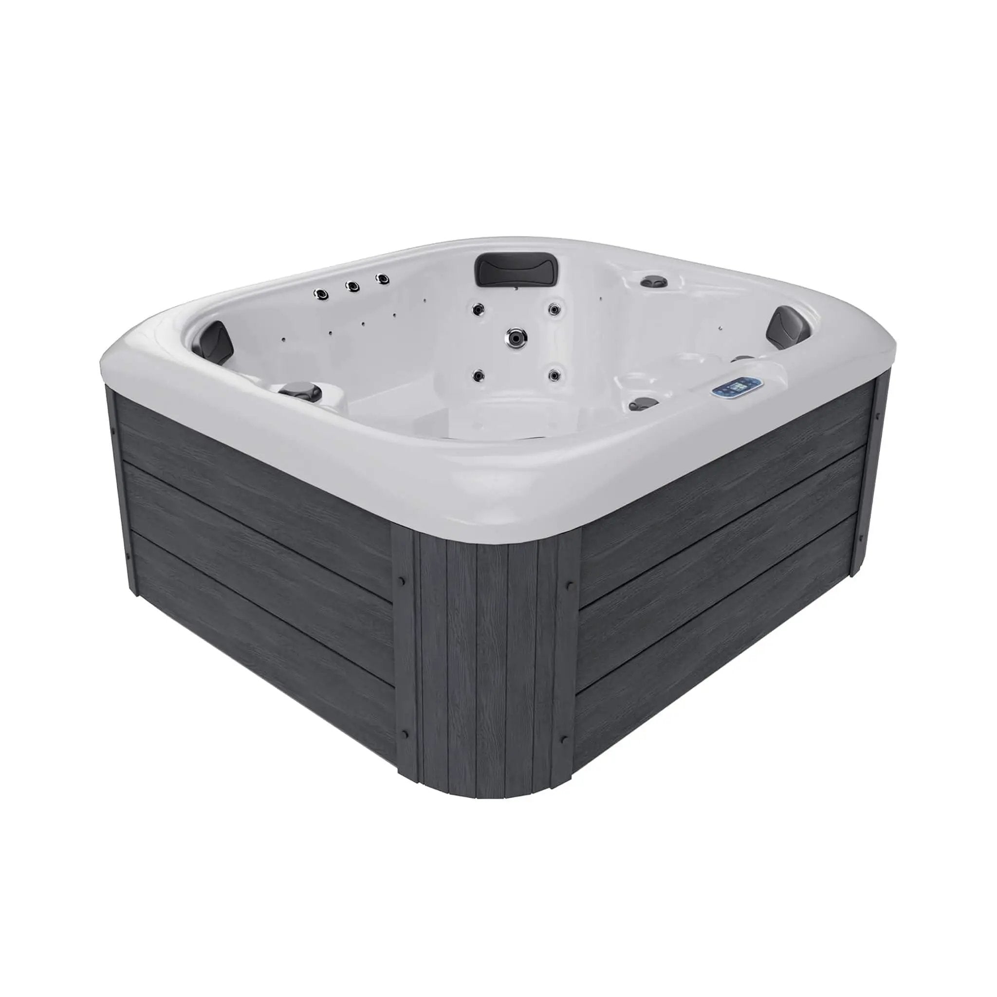 Premium 4-Person Outdoor Hot Tub W/ 23 Stainless Steel Jets (SAK29185) by SAKSBY WHOLESALE