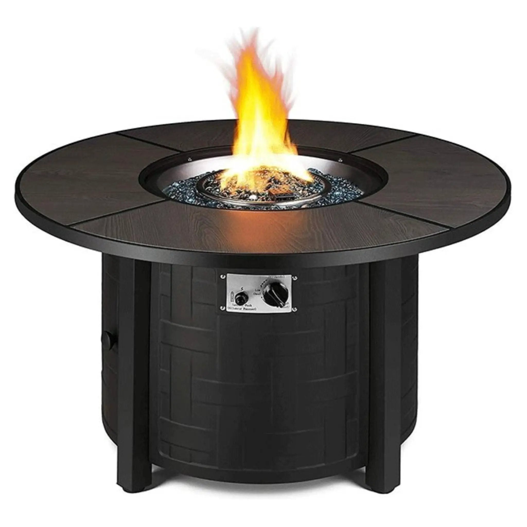 Alora Premium 42-Inch Outdoor 50K BTU Propane Patio Gas Fire Pit Coffee Table W/ Cover (SAK95331) by SAKSBY WHOLESALE
