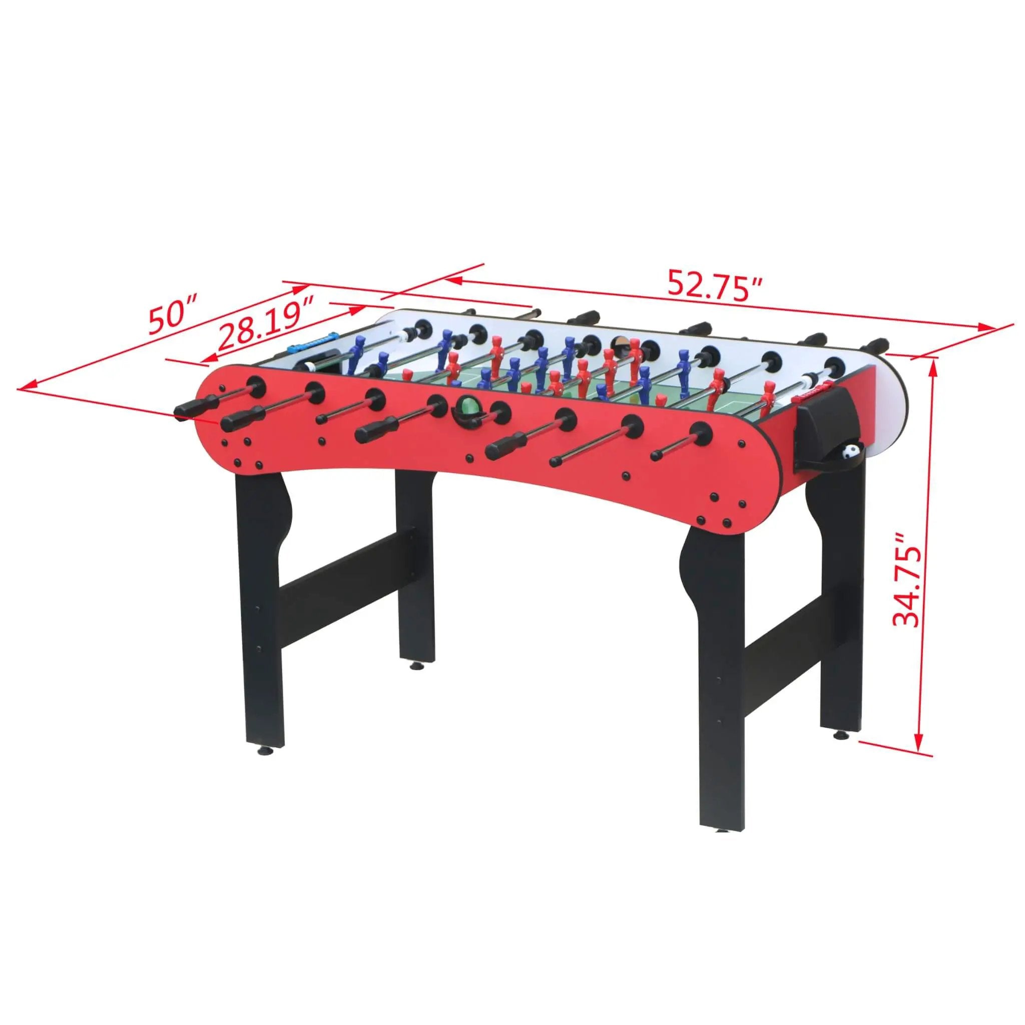 Premium 5FT Indoor Soccer Foosball Table For Kids And Adults (SAK78072) by SAKSBY WHOLESALE