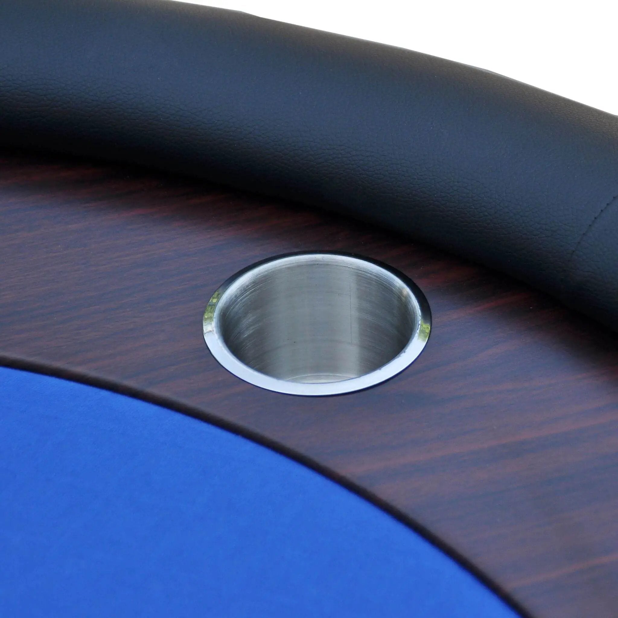 Premium 96-Inch Poker Table With U Shape Legs, Drox Box, Chips Tray (SAK40152) by SAKSBY WHOLESALE