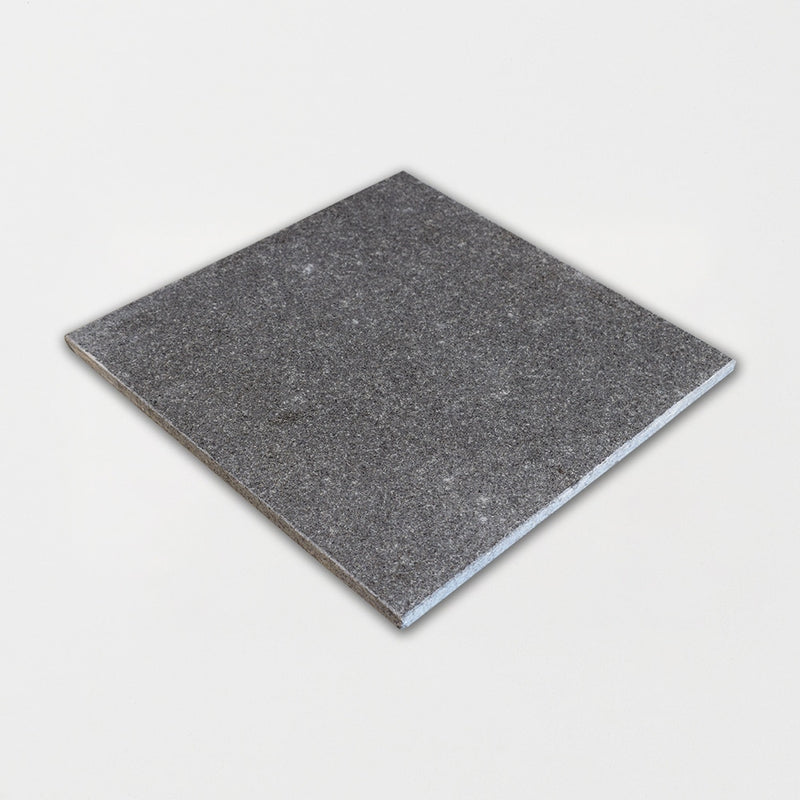 Premium Absolute Black Flamed Granite Tiles 12x12 Granite Flamed 12x12 Tiles — 2