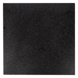Premium Absolute Black Honed Granite Tiles 12x12