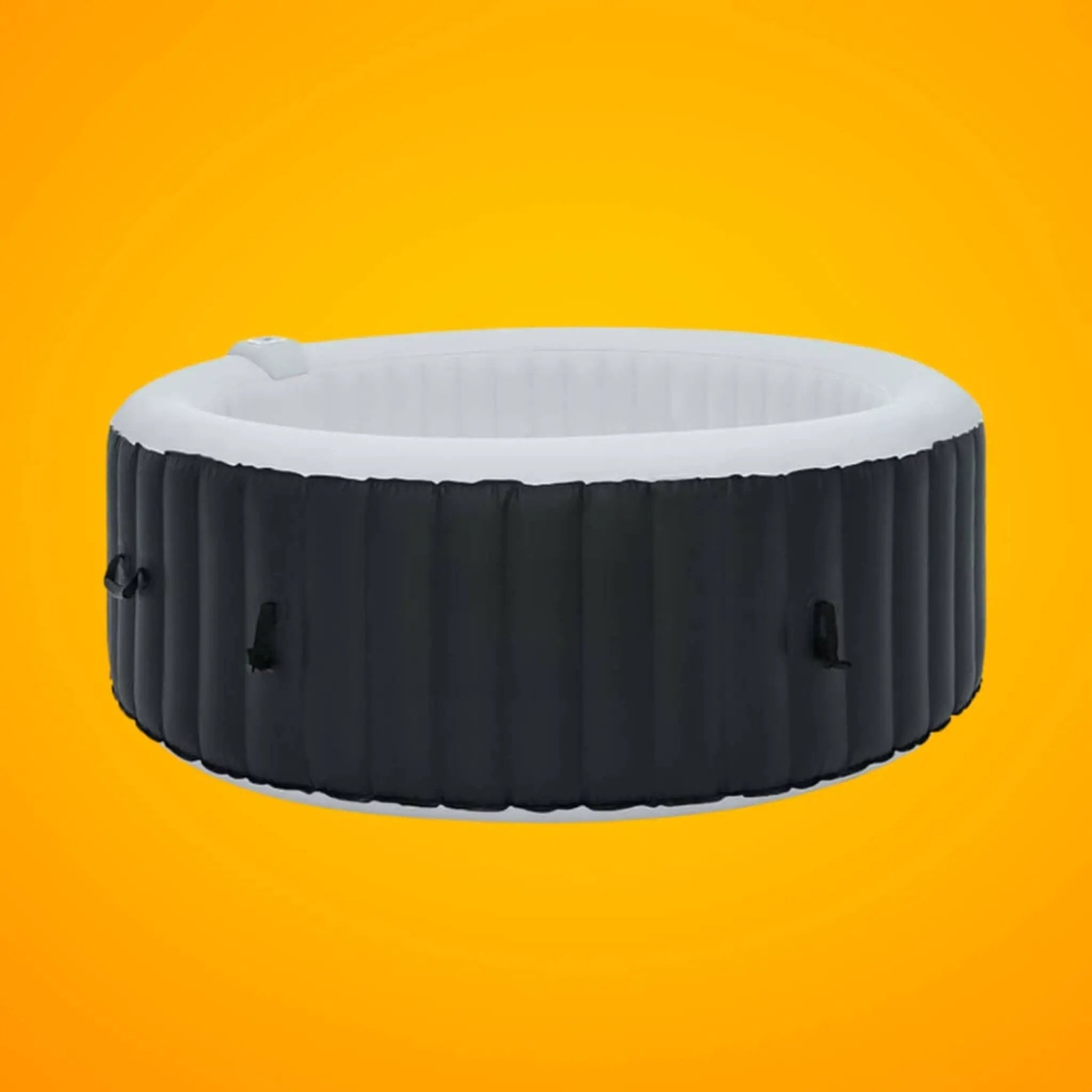 Premium 7FT Blow Up 6-Person Sauna Pool Hot Tub With 130 Jets (SAK63510) by SAKSBY WHOLESALE