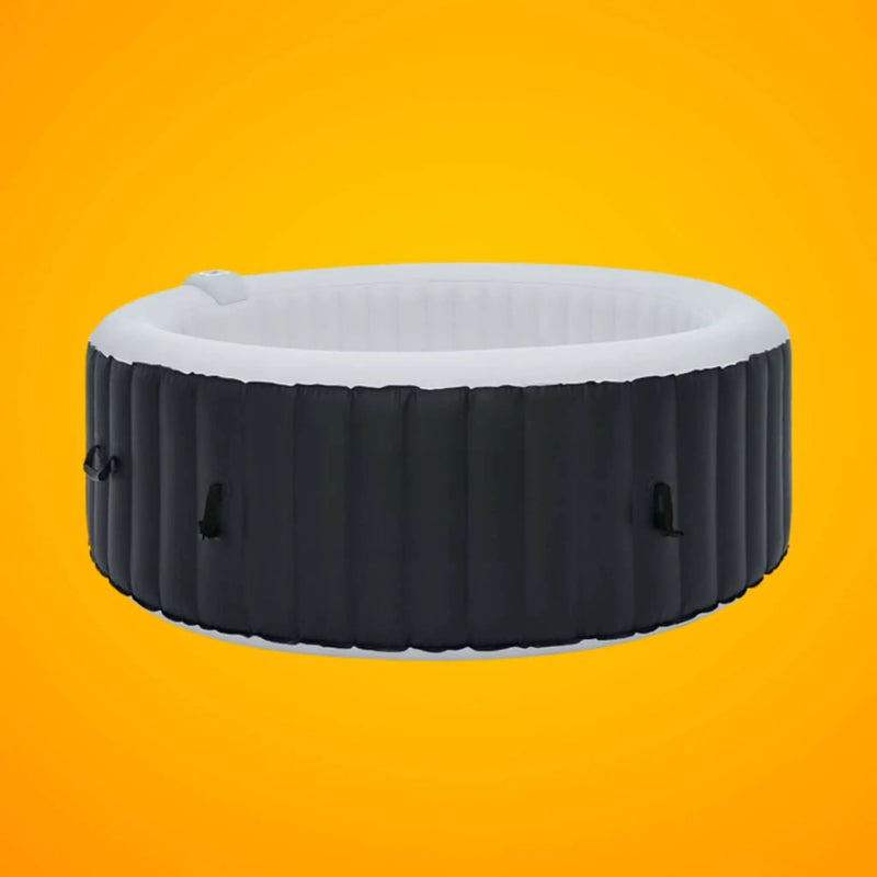 Premium 7FT Blow Up 6-Person Sauna Pool Hot Tub With 130 Jets (SAK63510) by SAKSBY WHOLESALE