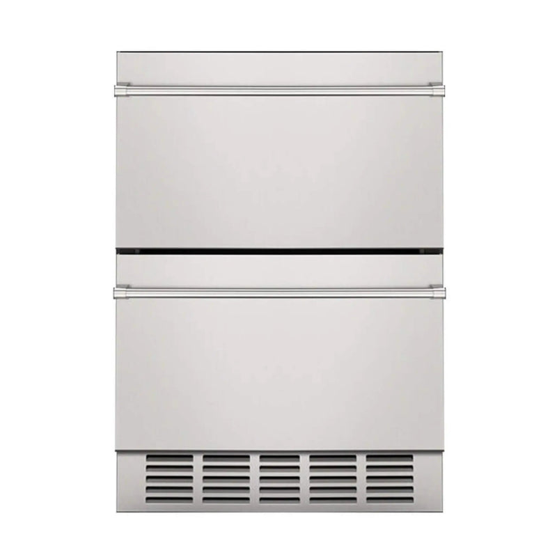 Premium 5.3 Cu.Ft Double Drawer Stainless Steel Built-In Wine Beverage Undercounter Refrigerator (SAK92576) by SAKSBY WHOLESALE