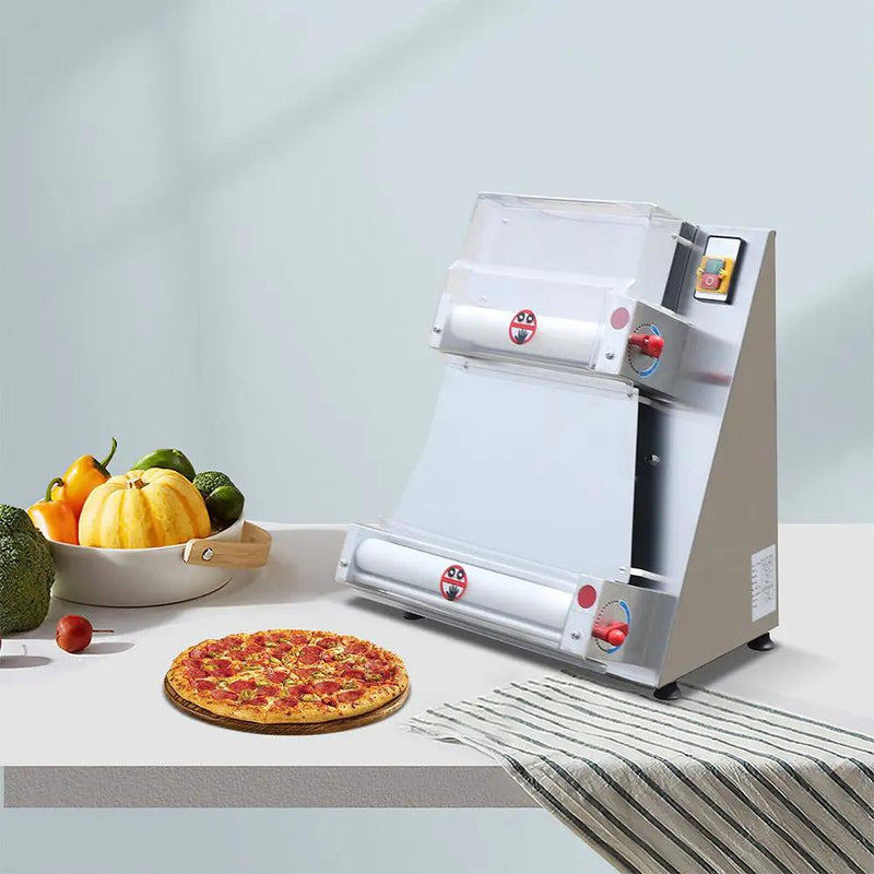 Premium Electric Commercial Pizza Dough Roller Pastry Sheeter Press Machine, 16-Inch (SAK83627) by SAKSBY WHOLESALE