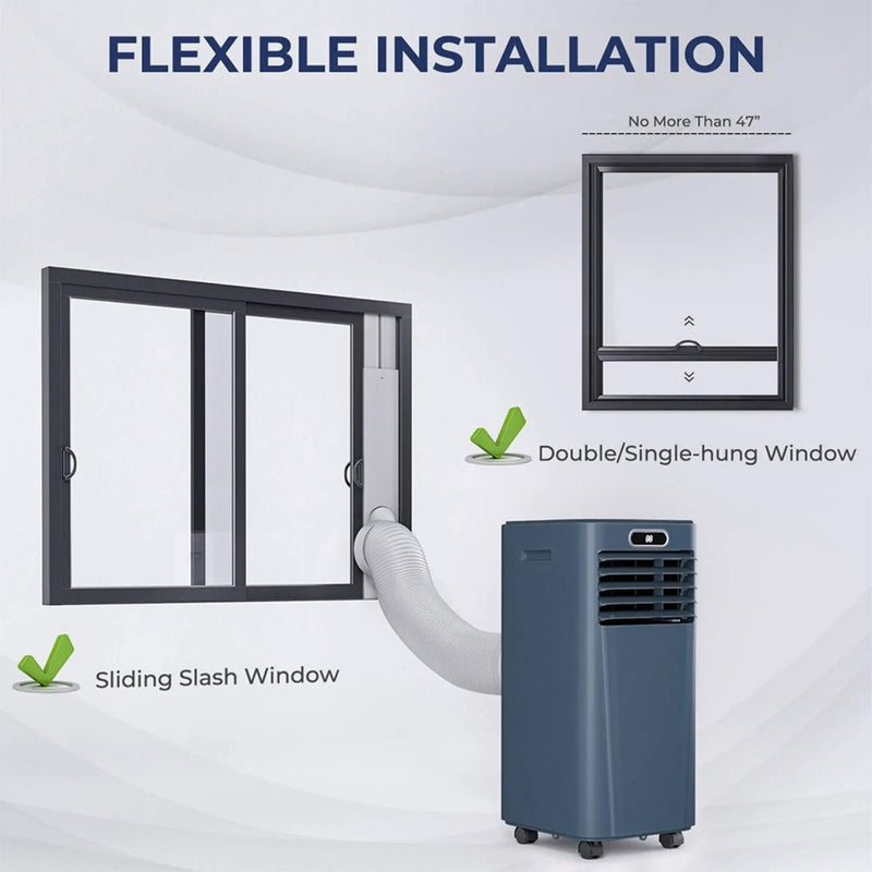 Premium 10K BTU Freestanding AC Unit With Remote Control (SAK41642) by SAKSBY WHOLESALE