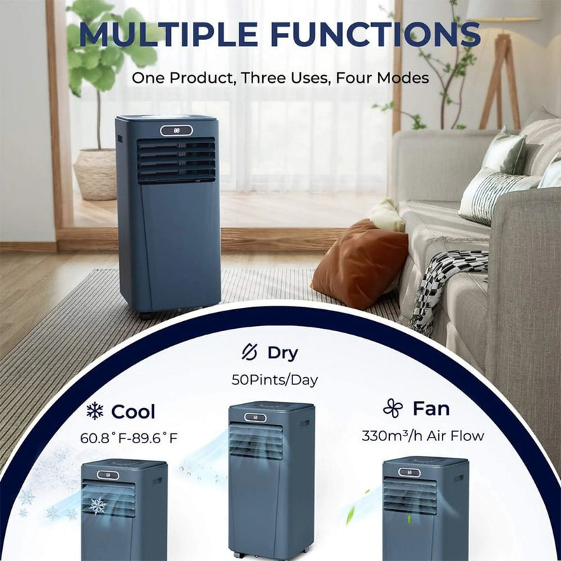 Premium 10K BTU Freestanding AC Unit With Remote Control (SAK41642) by SAKSBY WHOLESALE