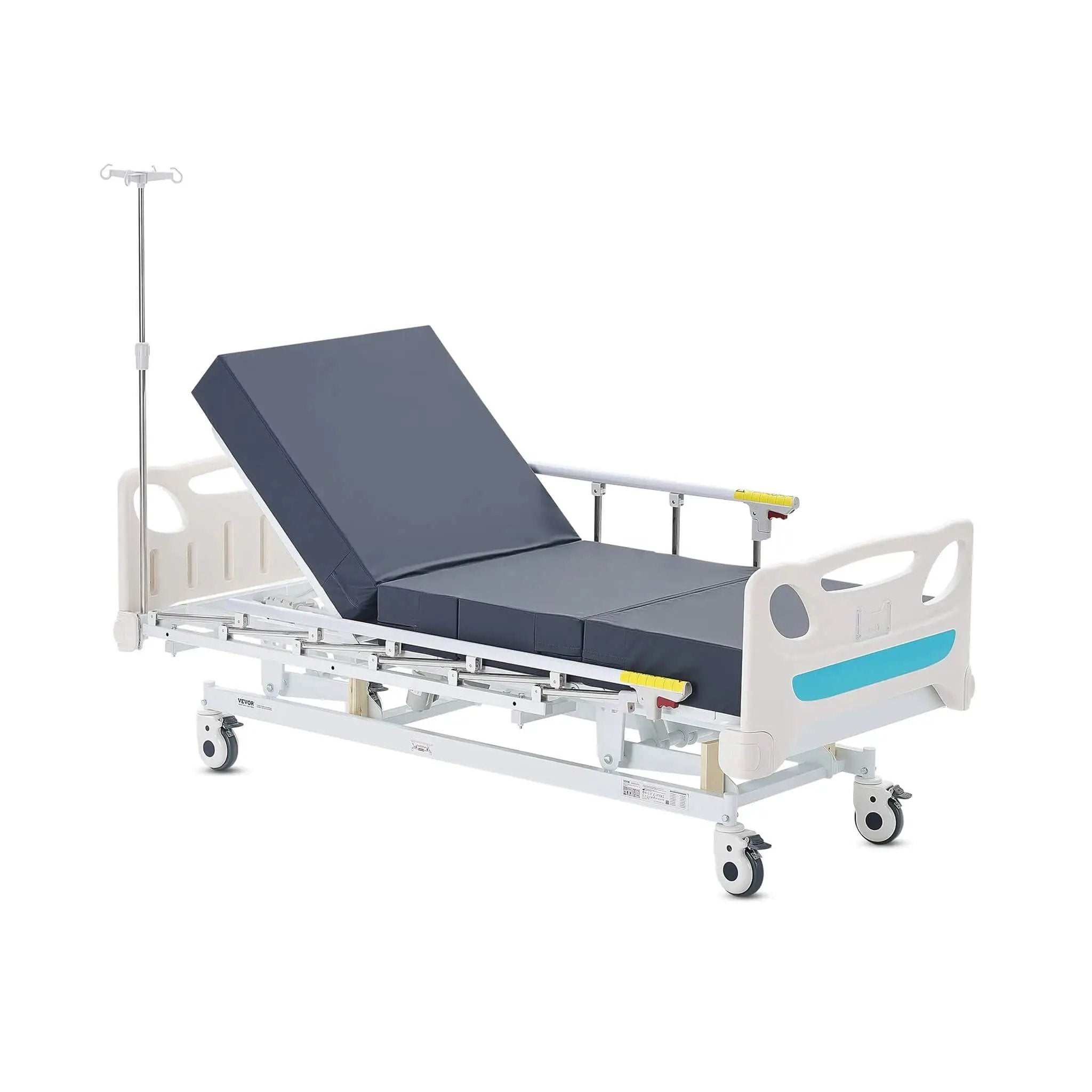 Premium Full Electric 3-Function Medical ICU Hospital Bed, 440LBS (SAK15624) by SAKSBY WHOLESALE