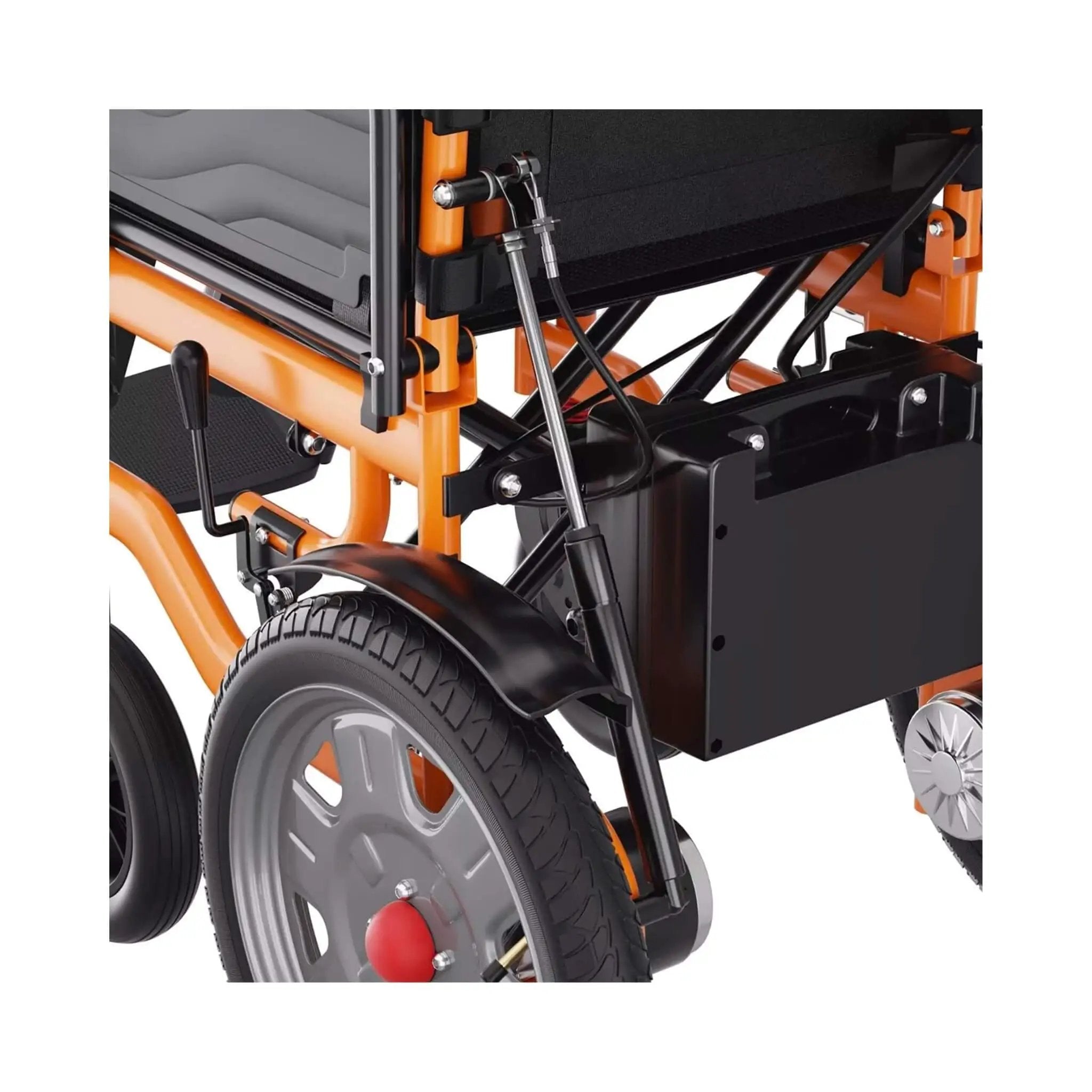 Motivo Premium Lightweight Electric Full Reclining Motorized Foldable Wheelchair (SAK91516) by SAKSBY WHOLESALE
