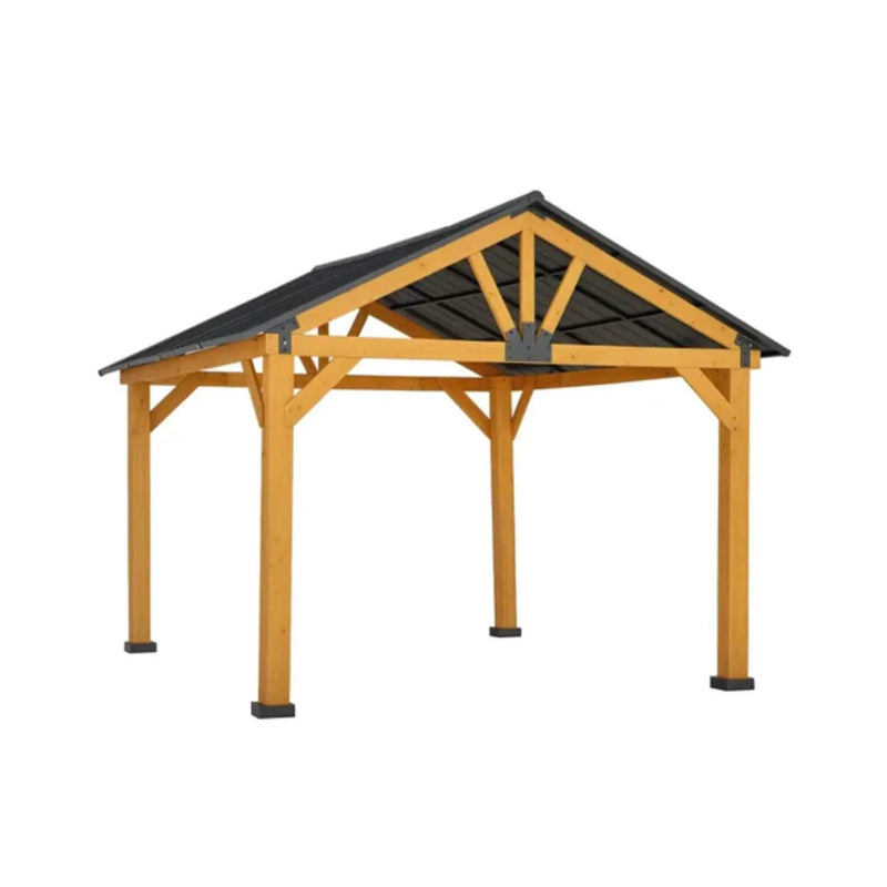 [09X11FT] Alora Premium Outdoor Hardtop Patio Backyard Gazebo (SAK86341) by SAKSBY WHOLESALE