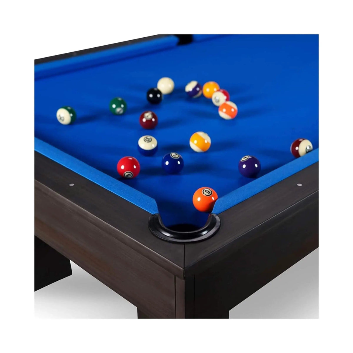 8FT Premium Professional Regal Slate Modern Graphite Solid Wood Billiard Pool Table Wtih Custom Table Cloth (SAK64029) by SAKSBY WHOLESALE