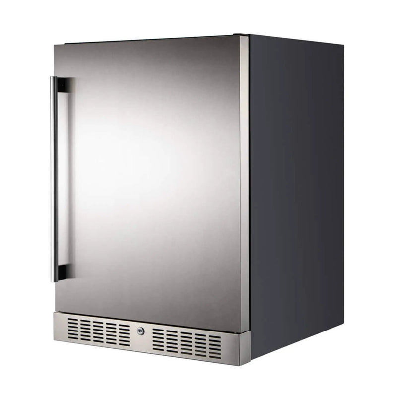 Premium 5.3 Cu.Ft Single Door Stainless Steel Built-In Wine Beverage Undercounter Refrigerator (SAK95276) by SAKSBY WHOLESALE