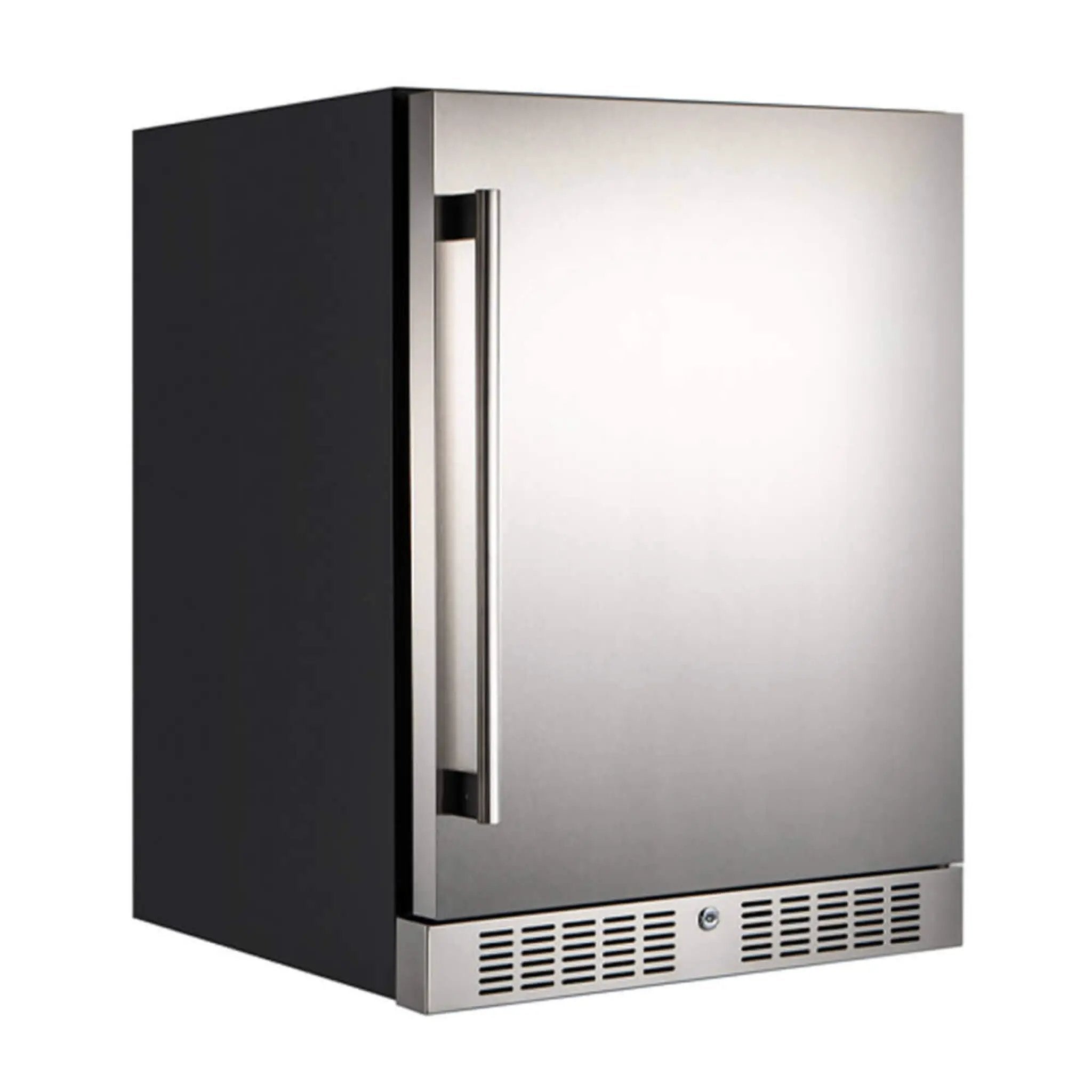 Premium 5.3 Cu.Ft Single Door Stainless Steel Built-In Wine Beverage Undercounter Refrigerator (SAK95276) by SAKSBY WHOLESALE