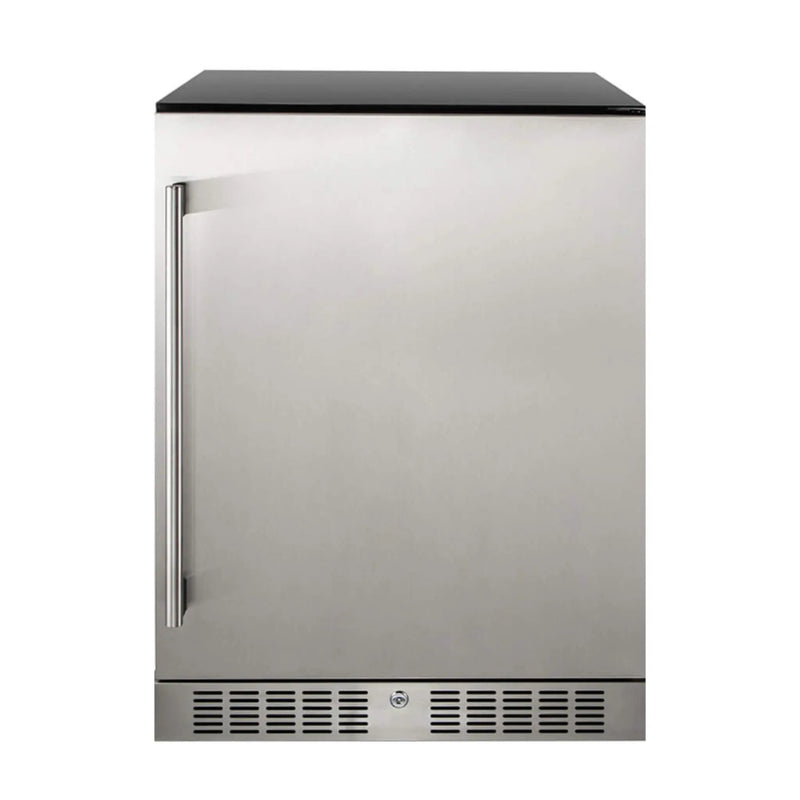 Premium 5.3 Cu.Ft Single Door Stainless Steel Built-In Wine Beverage Undercounter Refrigerator (SAK95276) by SAKSBY WHOLESALE