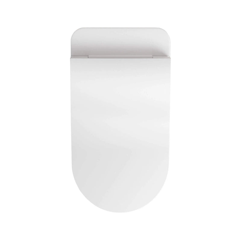 Premium Smart Auto Flush Toilet With Foot Sensor, Remote, Heated Seat And Night Light (SAK56378) by SAKSBY WHOLESALE
