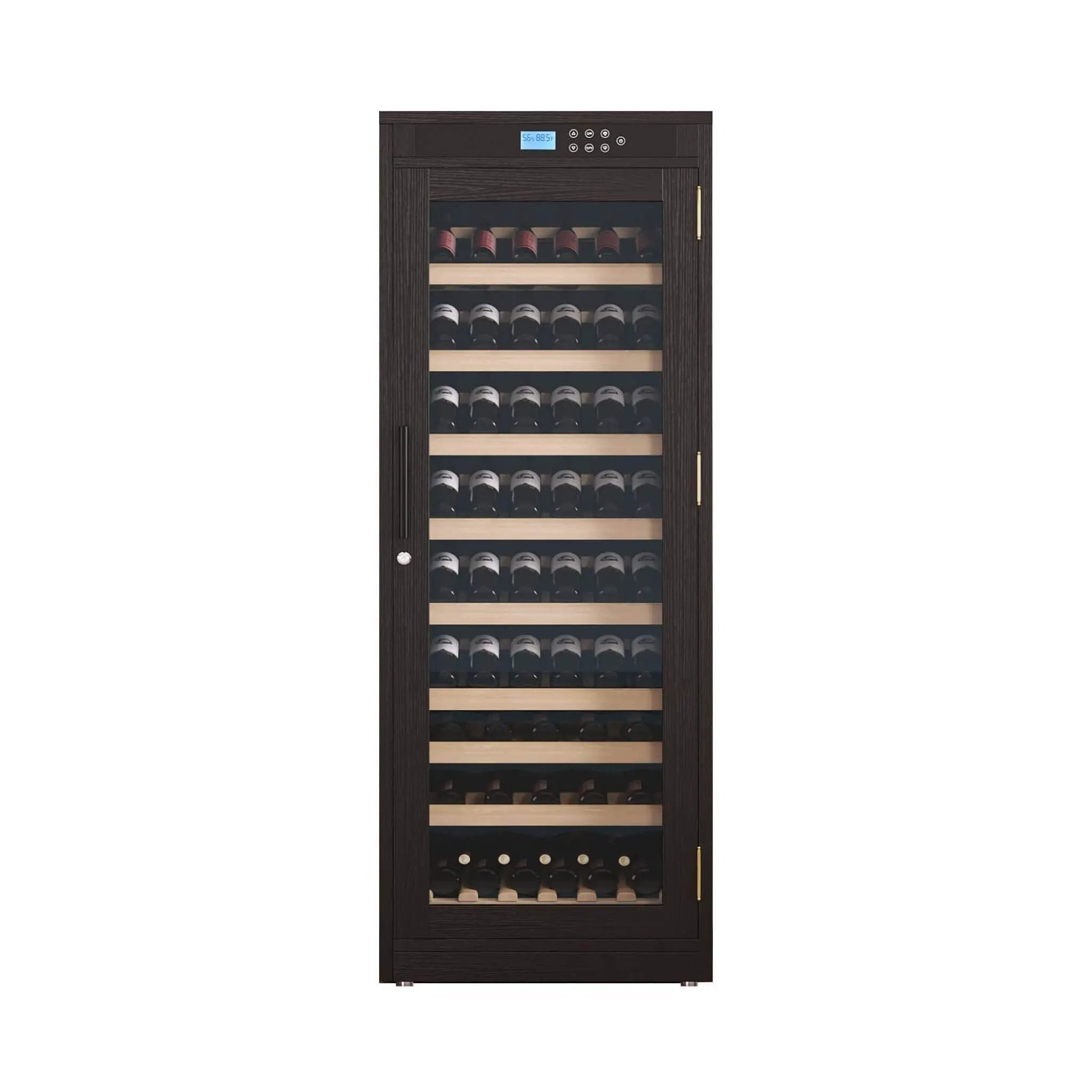 Nuvia 102-Bottle Smart Temperature-Controlled Multi-Tier Wine Cabinet For Home And Bar (SAK46361) by SAKSBY WHOLESALE