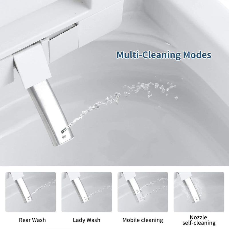 Nuvia Premium Smart Toilet With Bidet Seat LED Display & Night Light (SAK81465) by SAKSBY WHOLESALE