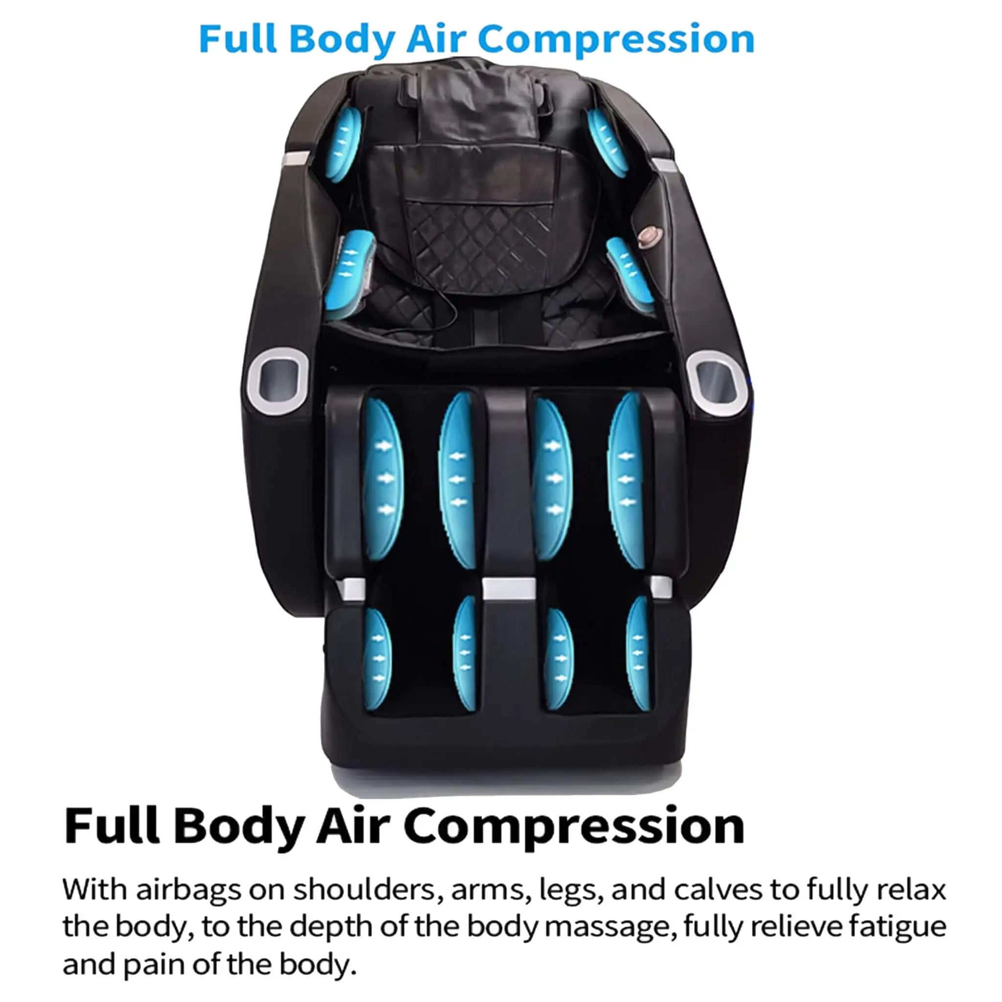 Airvana Premium Zero-Gravity Full-Body Multifunction Massage Chair With Auto Body Scan (SAK72182) by SAKSBY WHOLESALE