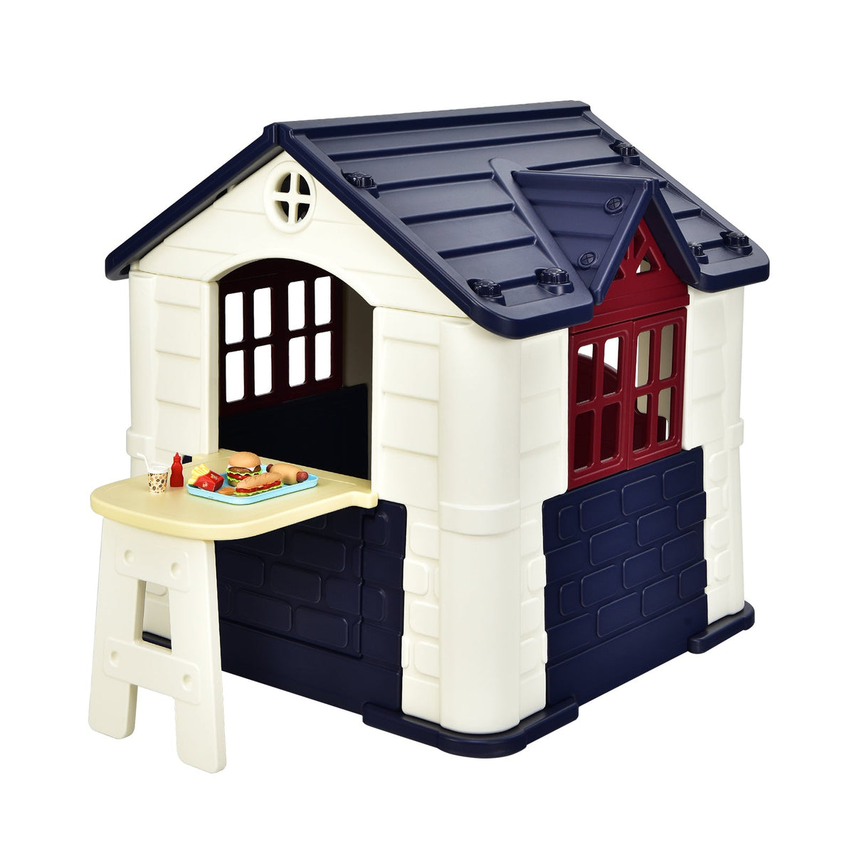 Kid’s Playhouse Pretend Toy House For Boys and Girls 7 Pieces Toy Set, photo 9 of 10