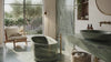 Verde Antico marble bathtub customizable and made to order