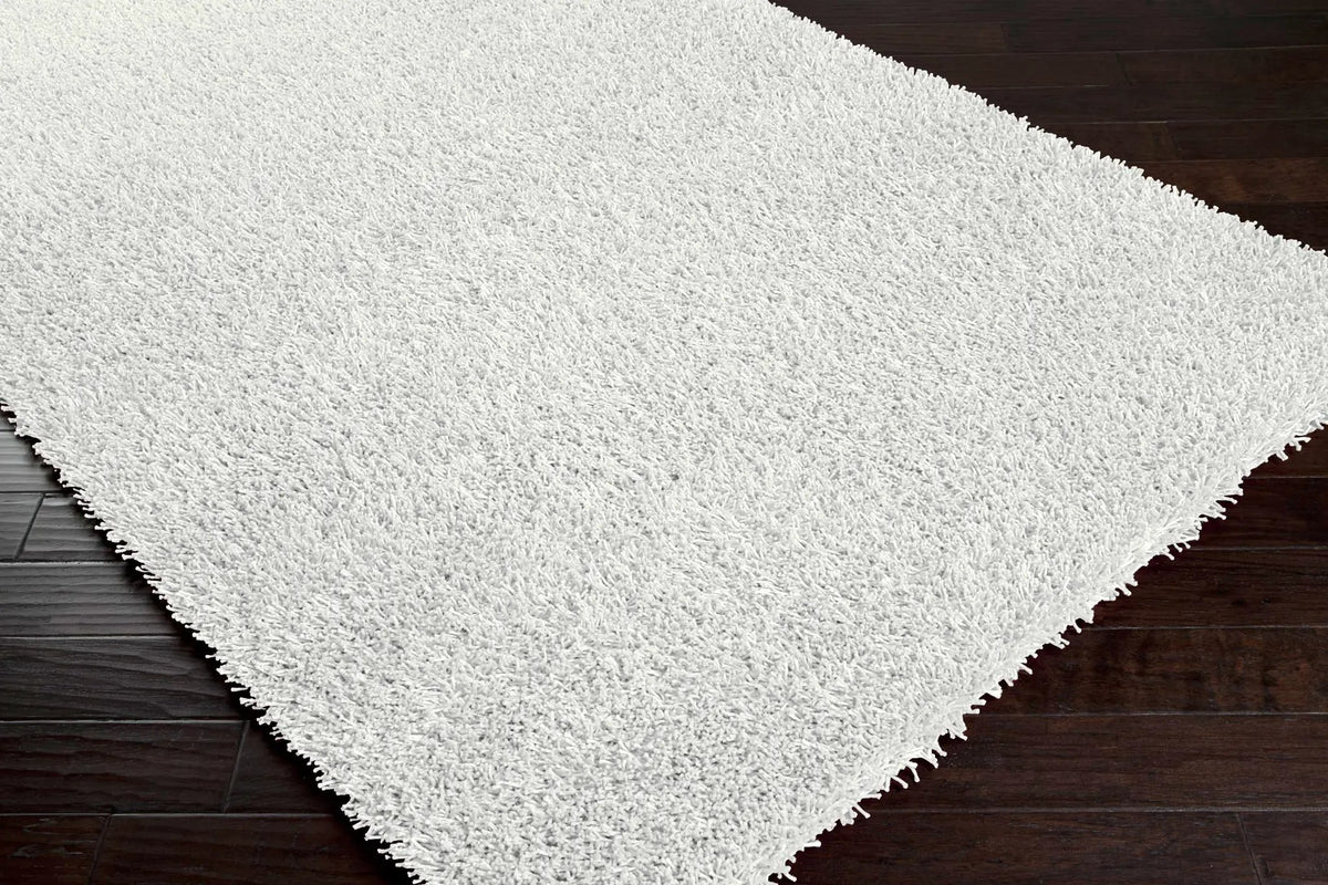 Browder 3x4 Solid Cream Shag Rug - Clearance, photo 2 of 11