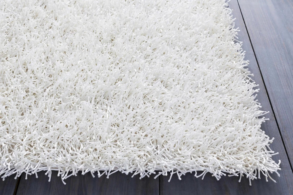 Browder 3x4 Solid Cream Shag Rug - Clearance, photo 9 of 11