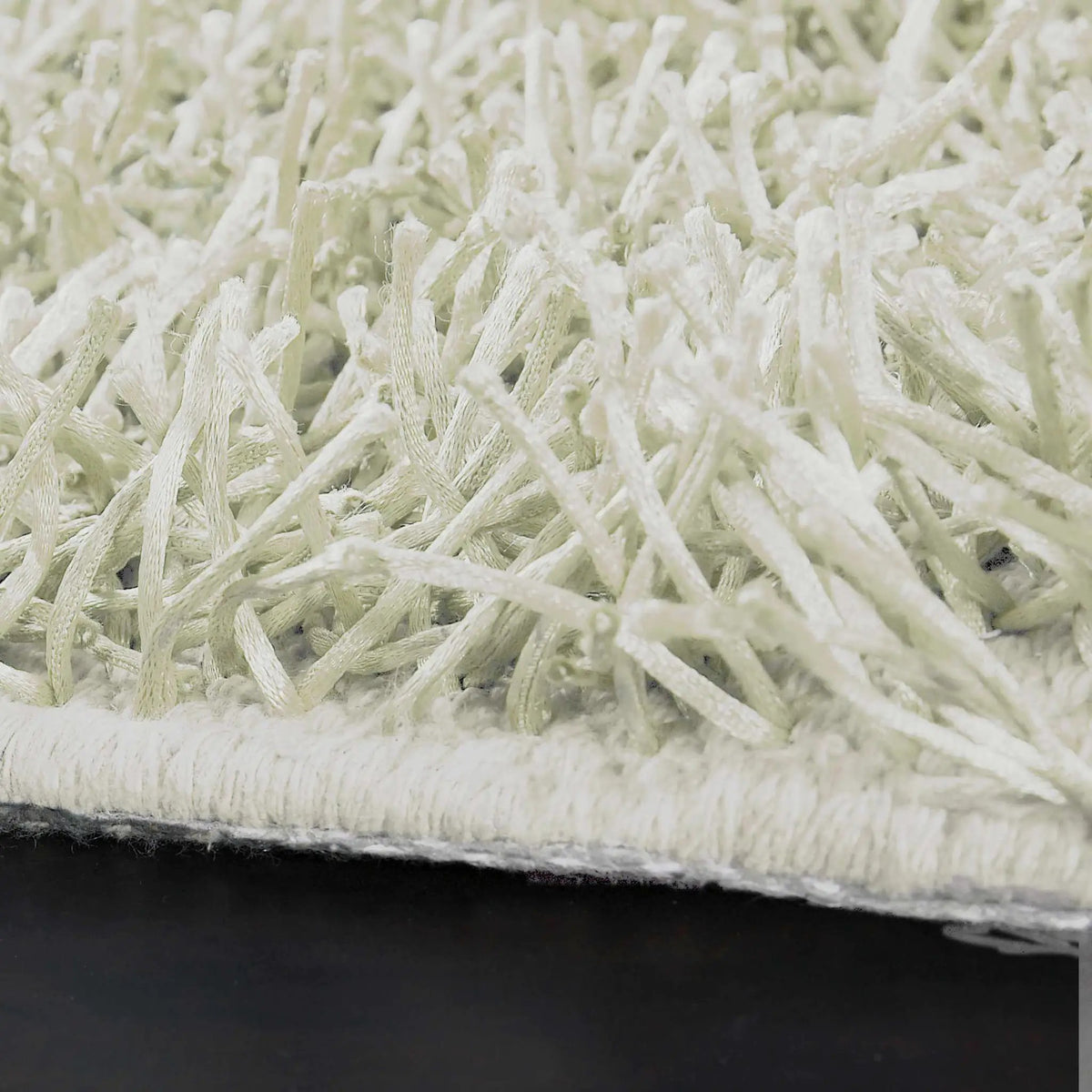 Browder 3x4 Solid Cream Shag Rug - Clearance, photo 6 of 11