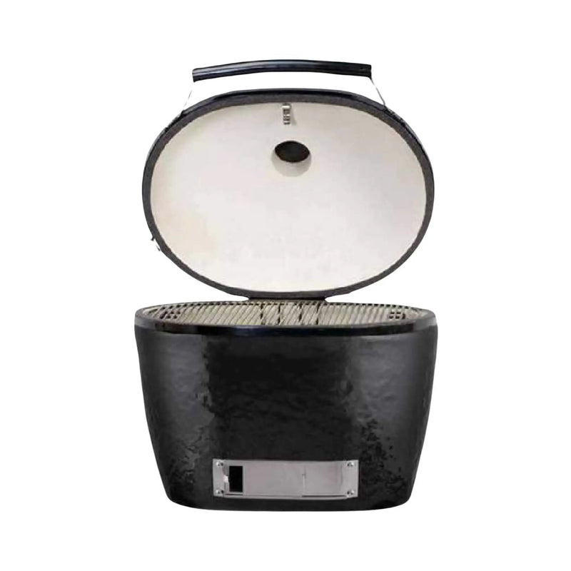Primo Oval XXL Black Ceramic Kamado Charcoal Grill [PGCXXLH] (SAK25674) by SAKSBY WHOLESALE