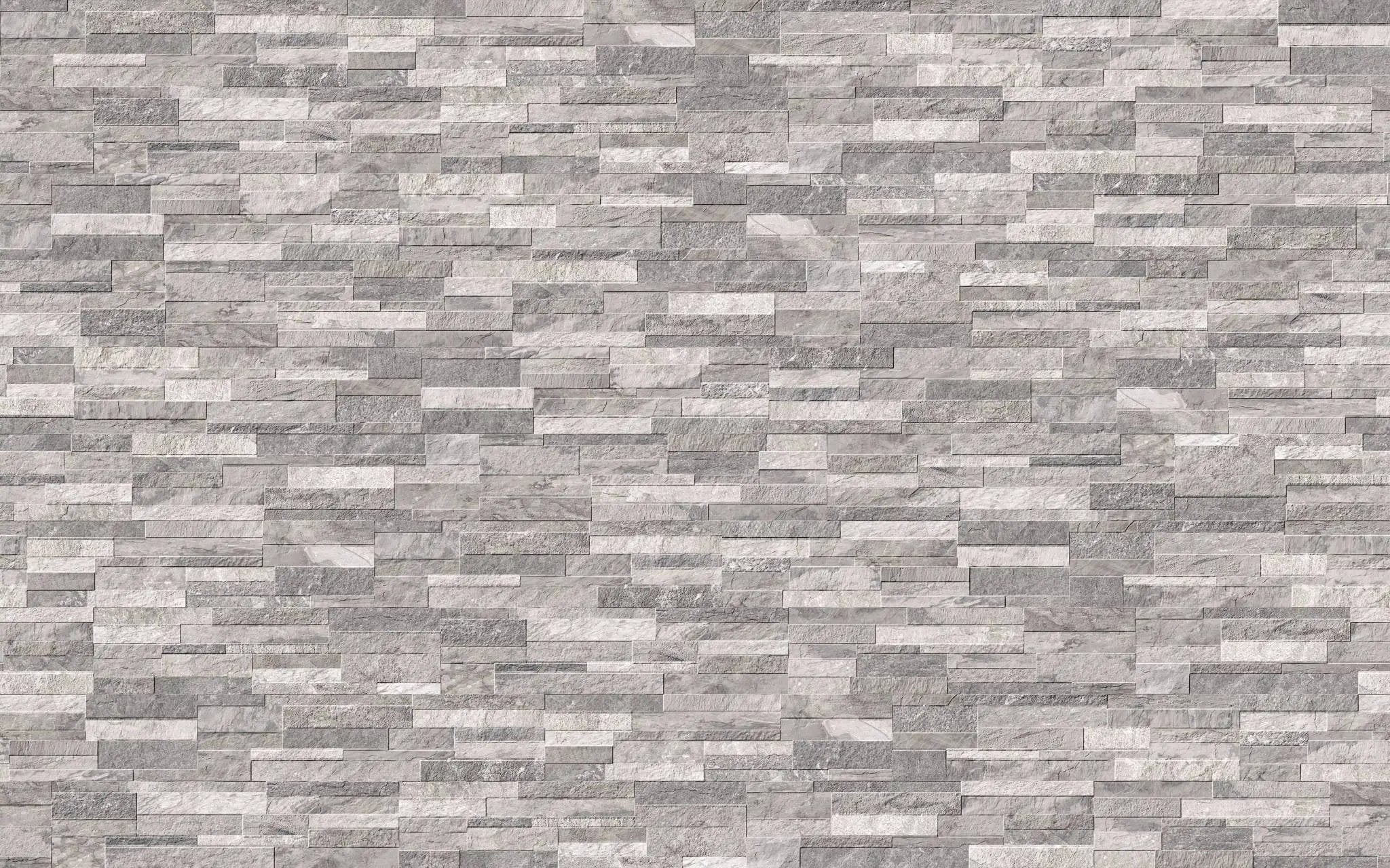 Veneer World Pro Ledgestone Ridge Grey Slate Look Porcelain Accent Tiles 6x24 by landmarkceramics