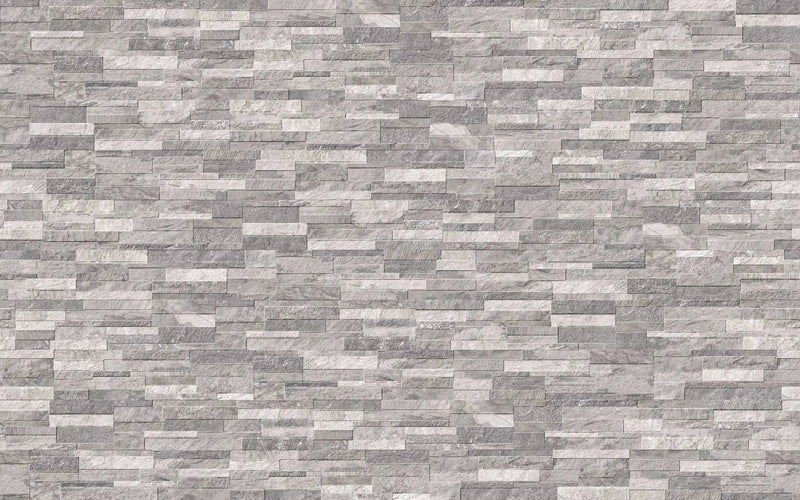 Veneer World Pro Ledgestone Ridge Grey Corner Quartz Look Porcelain Moldings 5.75x24 by landmarkceramics