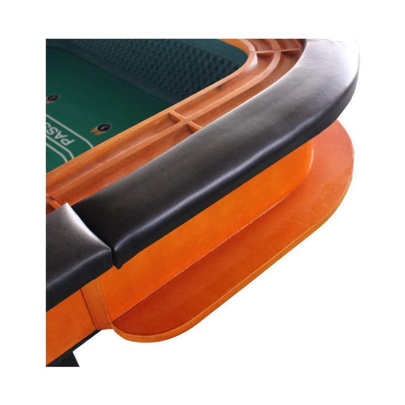 Professional 12FT Craps Table With Full Drink Rail And Padded Rim Cover (SAK76258) by SAKSBY WHOLESALE